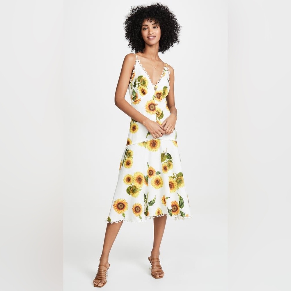 Farm Rio sunflower dress size XS